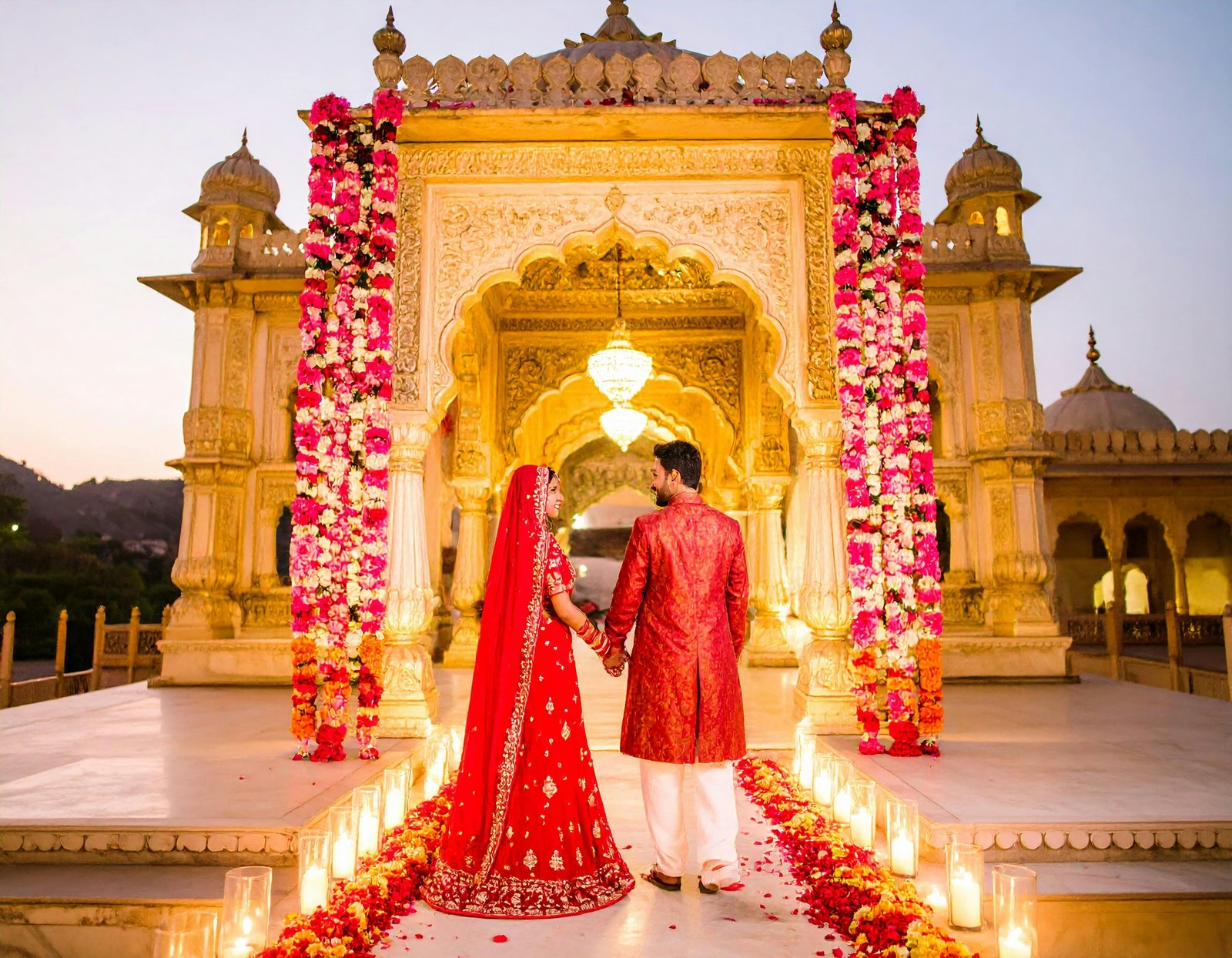 Wedding production detail